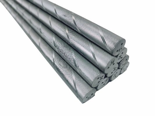 13.0g/Cm3-15.58g/Cm3 الدوامج التولفستين الخيوط العصا مع ثقوب التبريد مزدوجة