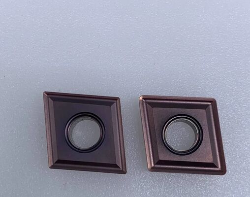 CNMG 120408 إدراج الكربيد مع شكل 80 درجة من الماس ، تصميم مزدوج الجانبين ، ومحافظ سلبي لدوران CNC